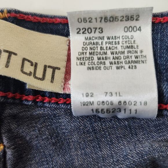 Levi's 12M Denim Bootcut Blue Jeans - Picture 4 of 4